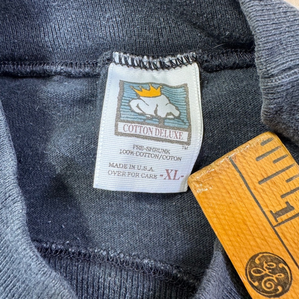 Vintage 1996 MacWorld San Francisco CodeWarrior Long Sleeve Shirt Black‎ XL Tech - Picture 4 of 5
